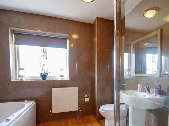 The ground-floor bathroom.