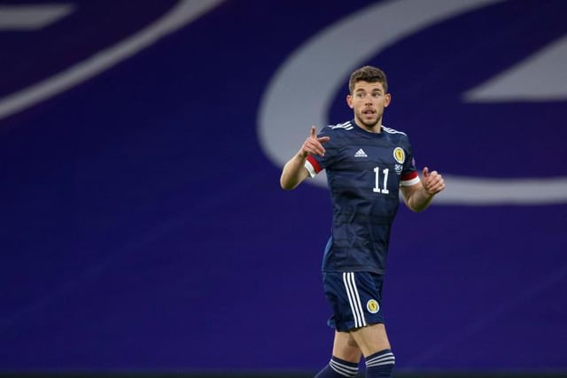 The link-man between midfield and attack, Christie's all-round game could get him the nod over the likes of Ryan Fraser and John McGinn, especially if it's his fellow Celtic tem-mate up front.