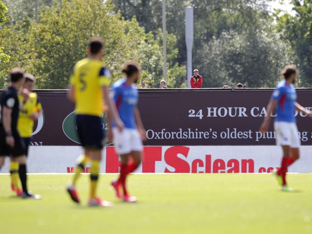 Pompey take on Oxford in the second leg of the League One play-offs.