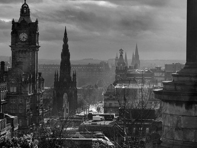 In their latest photographs, well trodden paths in the Capital, usually bustling with colour and life are seen in a completely different light, as almost a ghost town.