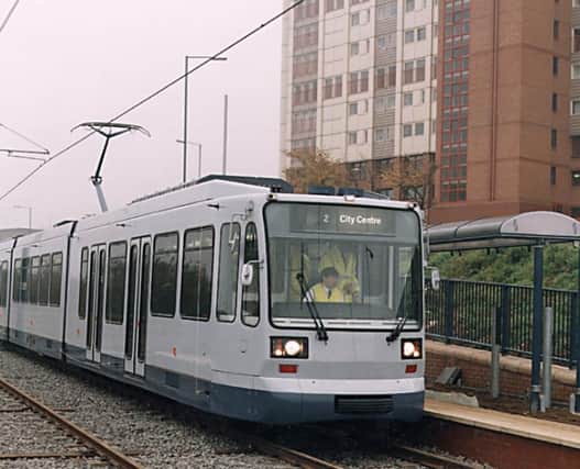 Step back to the 1990s with these retro supertram pictures