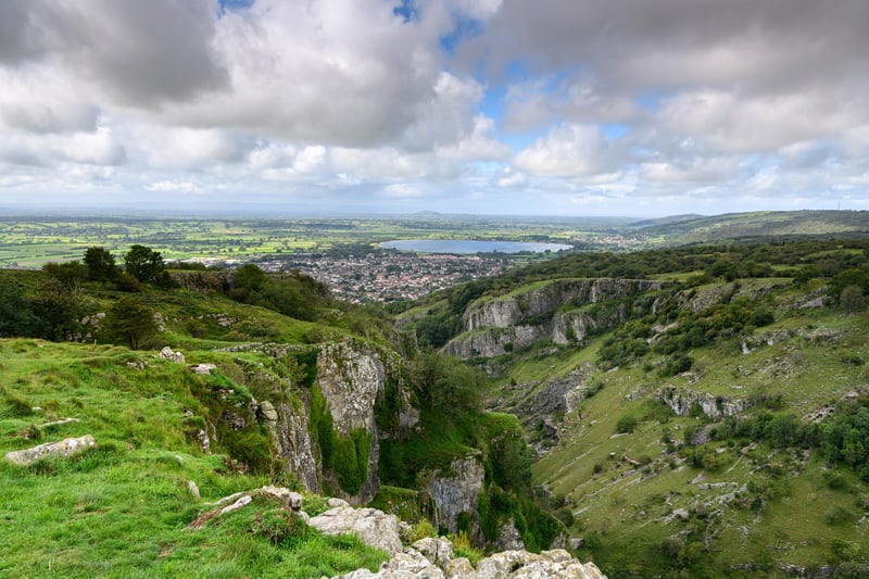 21 per cent of the votes went to Cheddar Gorge in Somerset making it the third most popular place to visit for a road trip, according to the study.