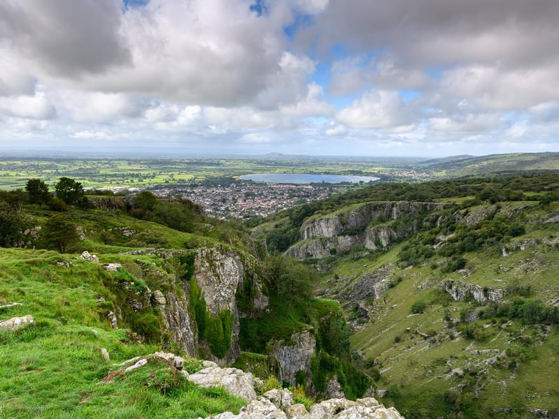 21 per cent of the votes went to Cheddar Gorge in Somerset making it the third most popular place to visit for a road trip, according to the study.