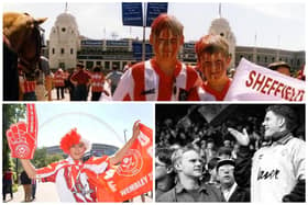 We have put together a gallery of 24 great  pictures of Sheffield United fans at some of the club's massive matches at Wembley. How many do you remember?