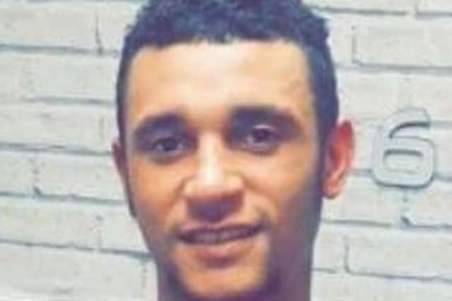 Pictured is deceased Jordan Marples-Douglas, of Sheffield, who was found with multiple stab wounds at his home in March, 2020, and died a short time later.