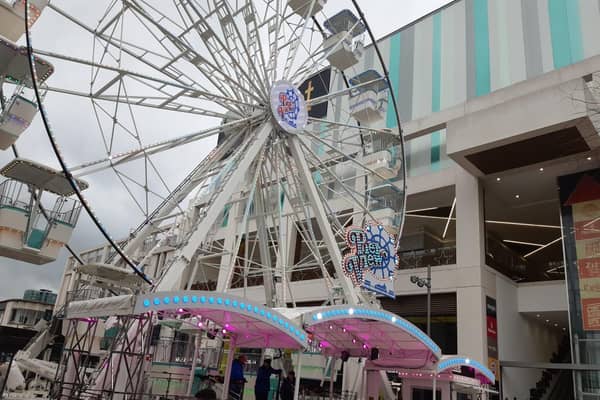 Sheffield Christmas Market's Big Wheel has been the focus of concern for some Sheffielders who think it will this year be offering "brick wall" views
