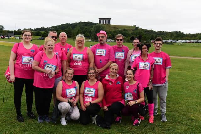 The Race for Life at Herrington Country Park, on Sunday. attracted hundreds of runners.
