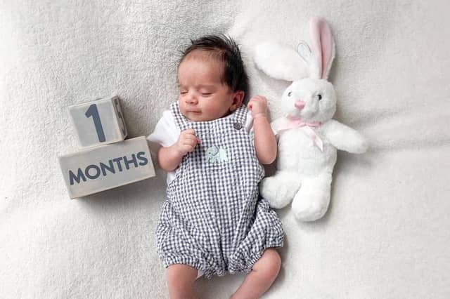 Isla Chishtie East was born on April 8.