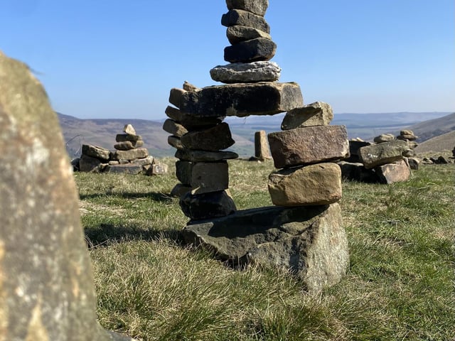 Rocks near Mam Tor by Alan Tenanty