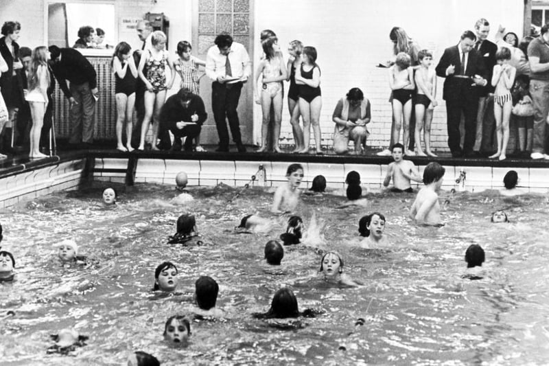 Swimming lessons in 1971