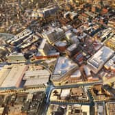 A masterplan view of the Heart of the City development