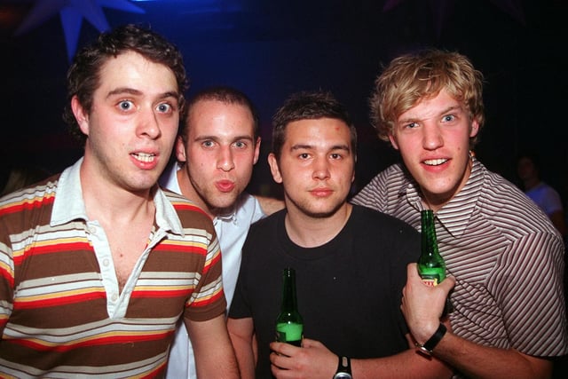 From left - Dom , Tim, Alan and Tom at The Leadmill