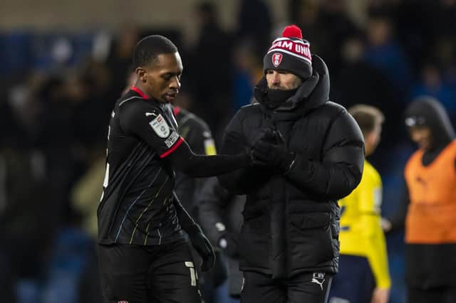 Rotherham United's Mickel Miller could be back to face Cambridge on Saturday