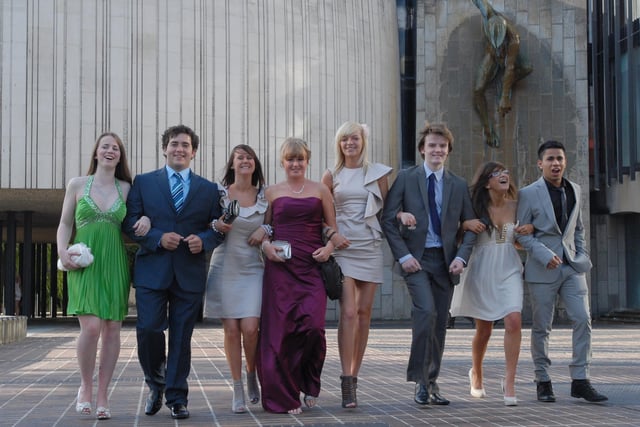 The St Joseph's RC School prom was held at Newcastle Civic Centre in 2010 and these students look like they loved the occasion.
