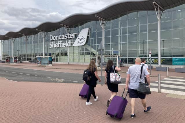 The future of Doncaster Sheffield Airport is under threat. Credit: George Torr/LDRS