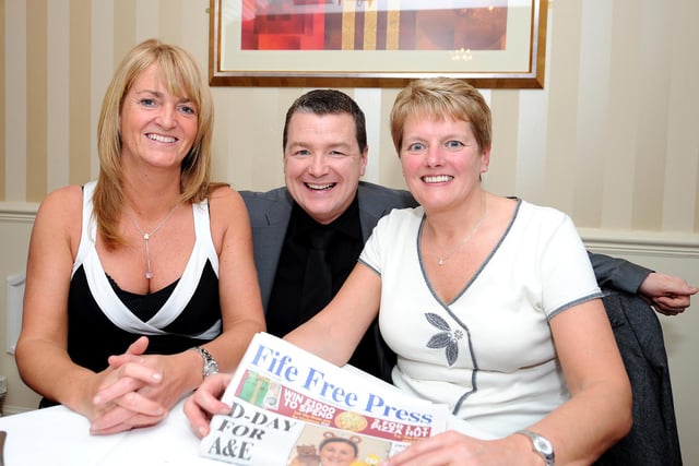 Richard Bell, managing director, with Charlotte Taylor and Doreen Binnie (Pic: Walter Neilson)