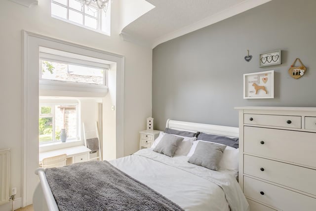 One of the most unique bedrooms in the house being on a split level and its own en-suite.