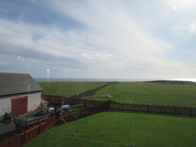 The property benefits from uninterrupted views across the sea