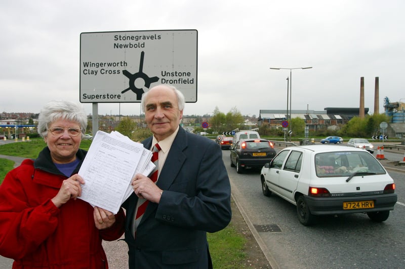 Handing over a petition