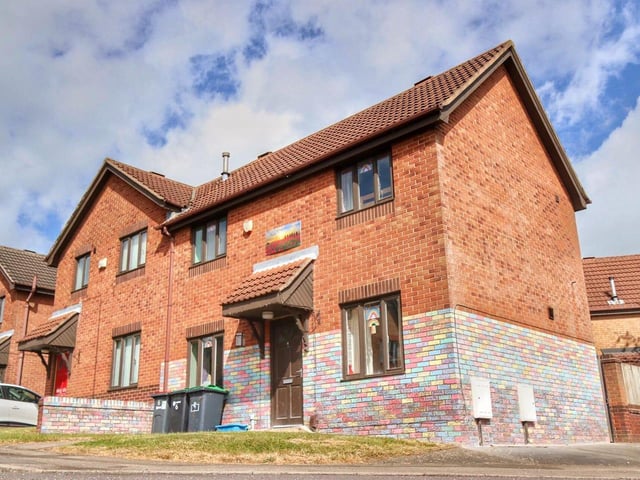 Back in the spring of 2020 chalk art became a popular boredom busting activity. Charlene Blewitt's children coloured in the bricks of her home.