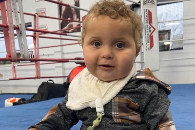 Ezerra Ray Ebanie Bridges and Kell Brook's son