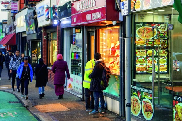 The stretch of Wilmslow Road at Rusholme used to be the biggest concentration of South Asian restaurants outside the Indian subcontinent. Mughli Charcoal Pit and Ziya Asian Grill are recommended.