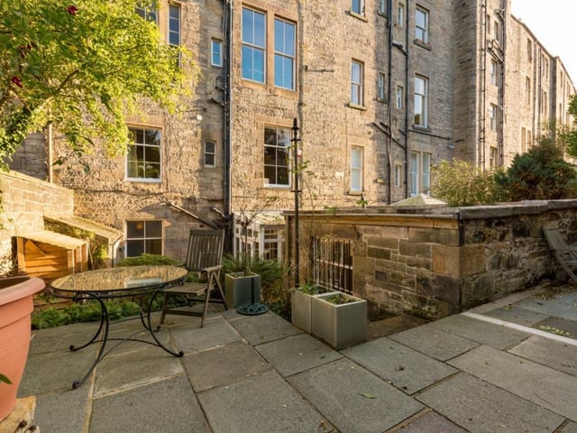 Patio area.