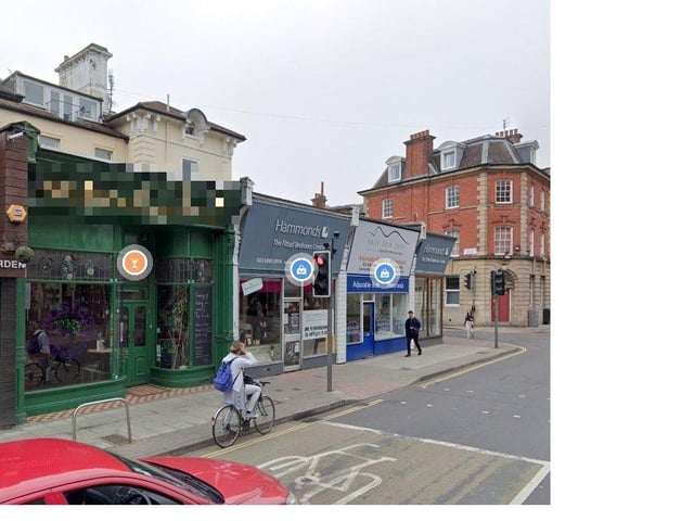 This bar could be found in Elm Grove, Southsea. Think children's show about a canal boat and the place that wine grapes are grown.