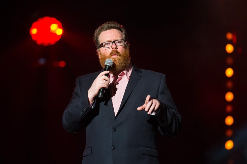 Glasgow comedian Frankie Boyle has a tongue sharper than a knife and is known for his close to the bone comedy. That said, his often excellent observational comedy often gets overlooked, with Boyle one of the smartest stand up's around.