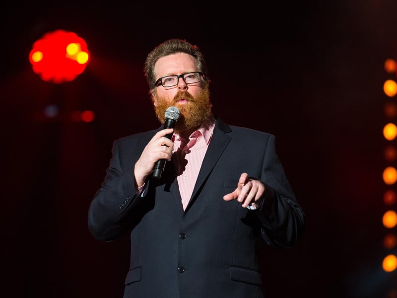 Glasgow comedian Frankie Boyle has a tongue sharper than a knife and is known for his close to the bone comedy. That said, his often excellent observational comedy often gets overlooked, with Boyle one of the smartest stand up's around.