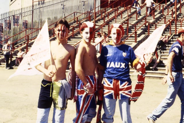 Recognise any of these Sunderland fans?