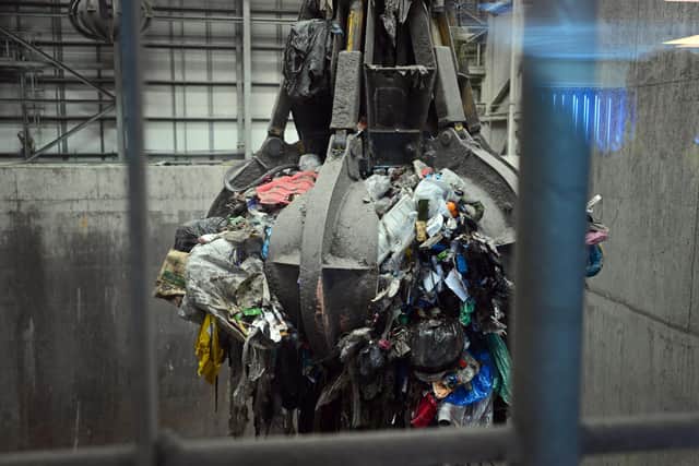 The waste storage pit, where the waste is mixed. Picture: Marie Caley NDFP-02-09-19-ElectricVehicle-10