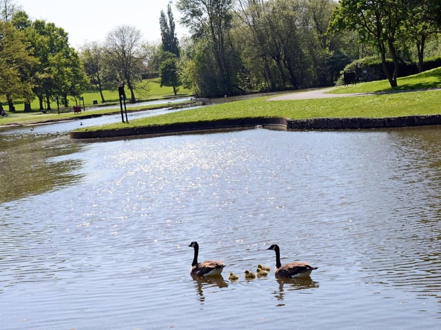 The site was officially opened as a park in 1940 on the site of a former brickyard. The park was known locally as the 'Boating Lake' as there used to be small boats available for visitors, before it changed its use to angling. Sandall Park offers public toilets, a range of play facilities, free car parking, a cafe and plenty of open recreational space to enjoy the open air.
