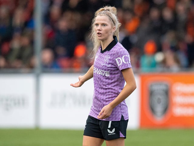One of the most exciting players in the SWPL, Gers' Brogan Hay is a player that gets fans on their feet. Nimble, tricky and like a freight train when she gets going, Hay has been knocking on the door of the national team for some time.