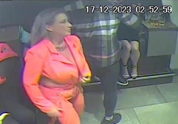 Polie want to speak to this woman in connection with a city centre assault.
