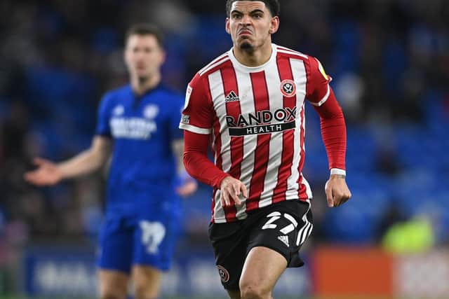 Morgan Gibbs-White is on loan at Sheffield United from Wolves: Ashley Crowden / Sportimage