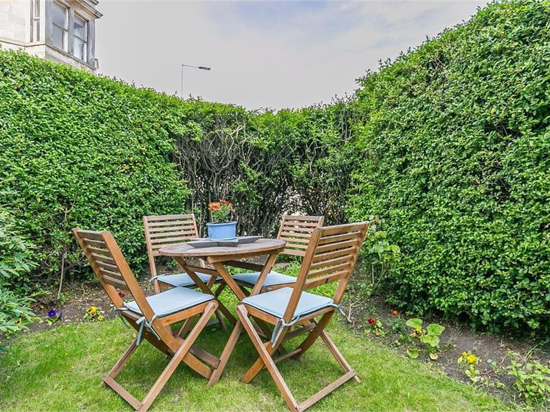 Shared front garden.
