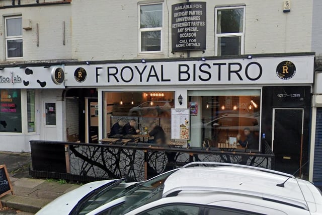 Italian Taste, on 137-139 Abbeydale Road, was handed a two-star food hygiene rating on April 5, 2023. (Venue replaced former Royal Bistro, pictured)