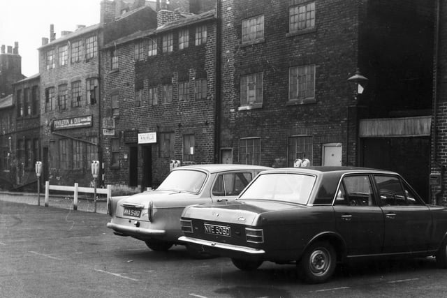 Picture shows the scene on Holly Street, Sheffield, with the new parking meters installed, November 13, 1967