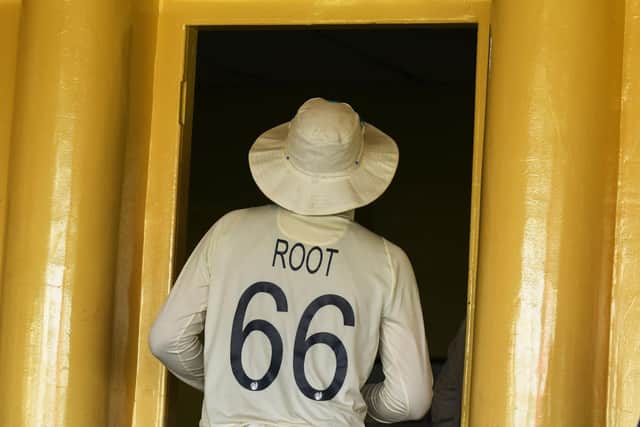 Former England captain Joe Root  (Photo by LAKRUWAN WANNIARACHCHI/AFP via Getty Images)