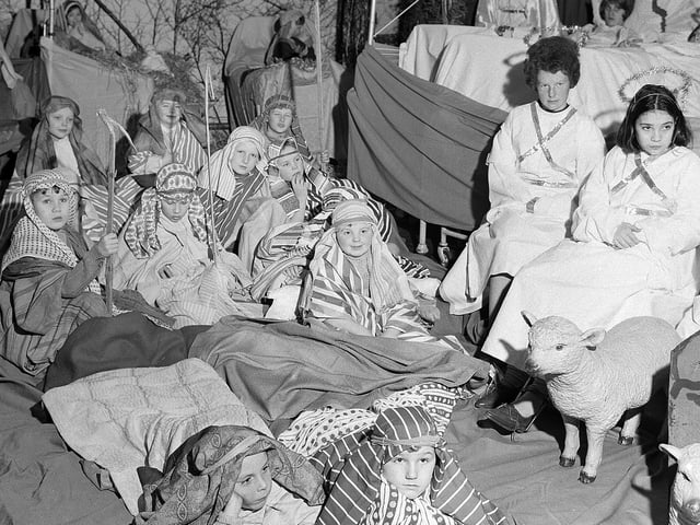 The hospital's nativity from 1965 - can you spot yourself?
