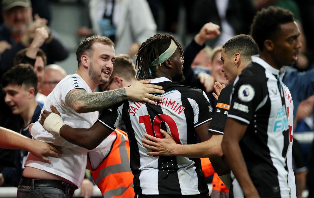Newcastle United drew 1-1 with Leeds United at St James's Park in the Premier League. (Photo by Ian MacNicol/Getty Images)