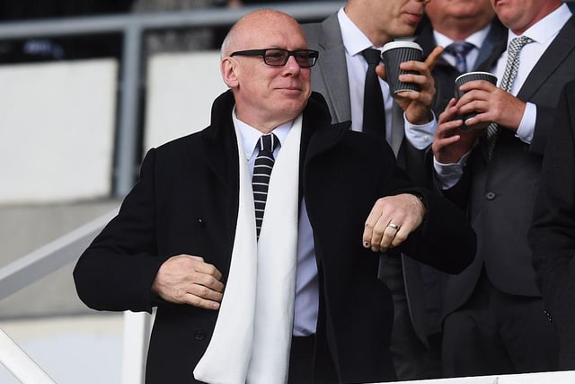 Derby’s owner put the recent controversy between the two clubs to one side and provided Leeds with a bottle of champagne for the journey home. We’re not sure he knew much about Victor Orta bringing binoculars to Pride Park, though….