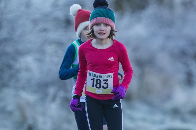 Molly Trewartha clocked a time of 23:02, finishing 11th in Gala Harriers' junior cross-country race at Ladhope