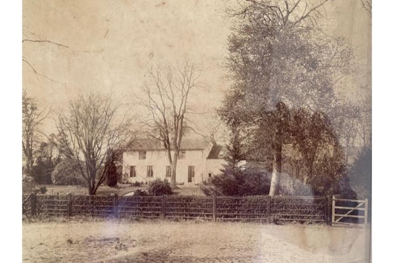 Old photograph of Kilmany House in its prime.
