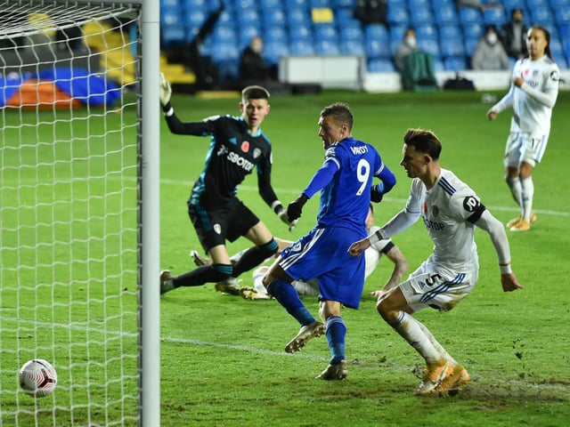 Leeds' shots: 11. Leeds' xG: 1.92. Foxes' shots: 10. Foxes' xG: 3.02.