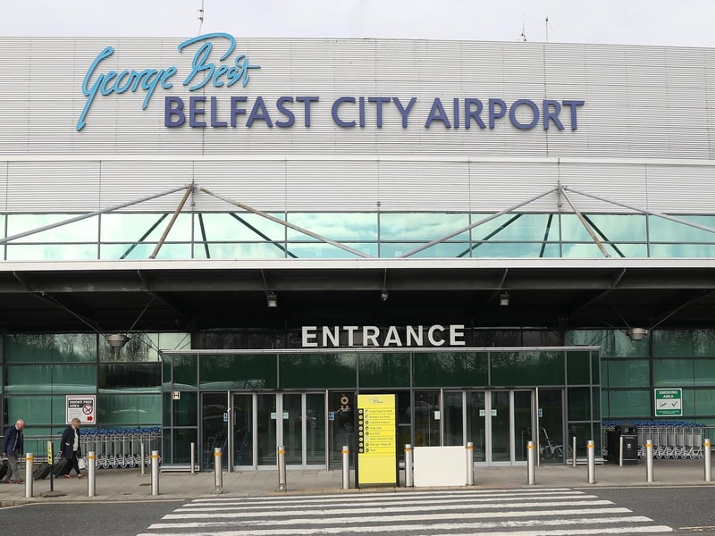 George Best Belfast City Airport ranked 10/29 with an overall customer score of 67 per cent.