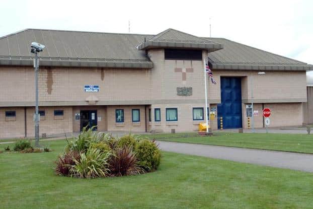 Pictured is HMP Moorland prison, at Hatfield, Doncaster, where an armed inmate claimed he caused a fracas to avoid notorious "Pitsmoor Shotta Boys" gang members.