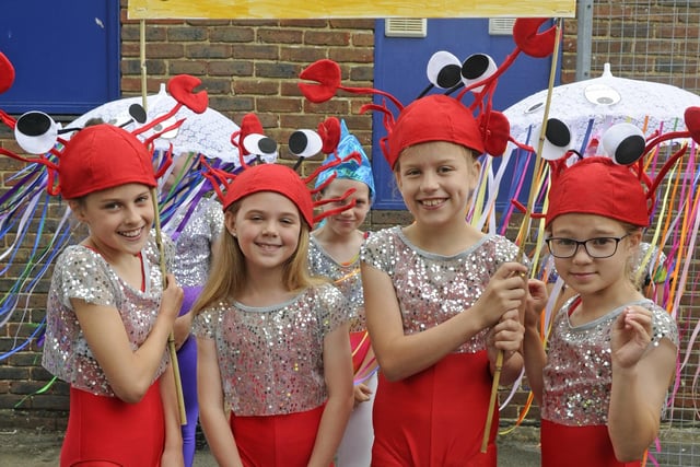 The 2017 Bridgemary Carnival. (left to right), Bethany Smith, Chloe Ward, Katie Sutton, Lucy Holmes 5th July 2017. Picture Ian Hargreaves  170762-1