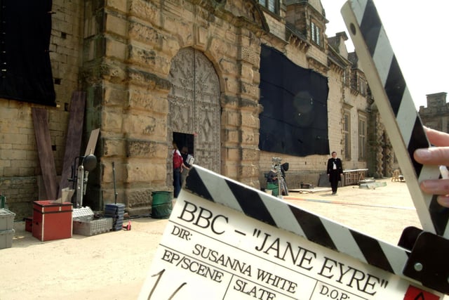 BBC Filming Jane Eyre at Bolsover castle in 2006